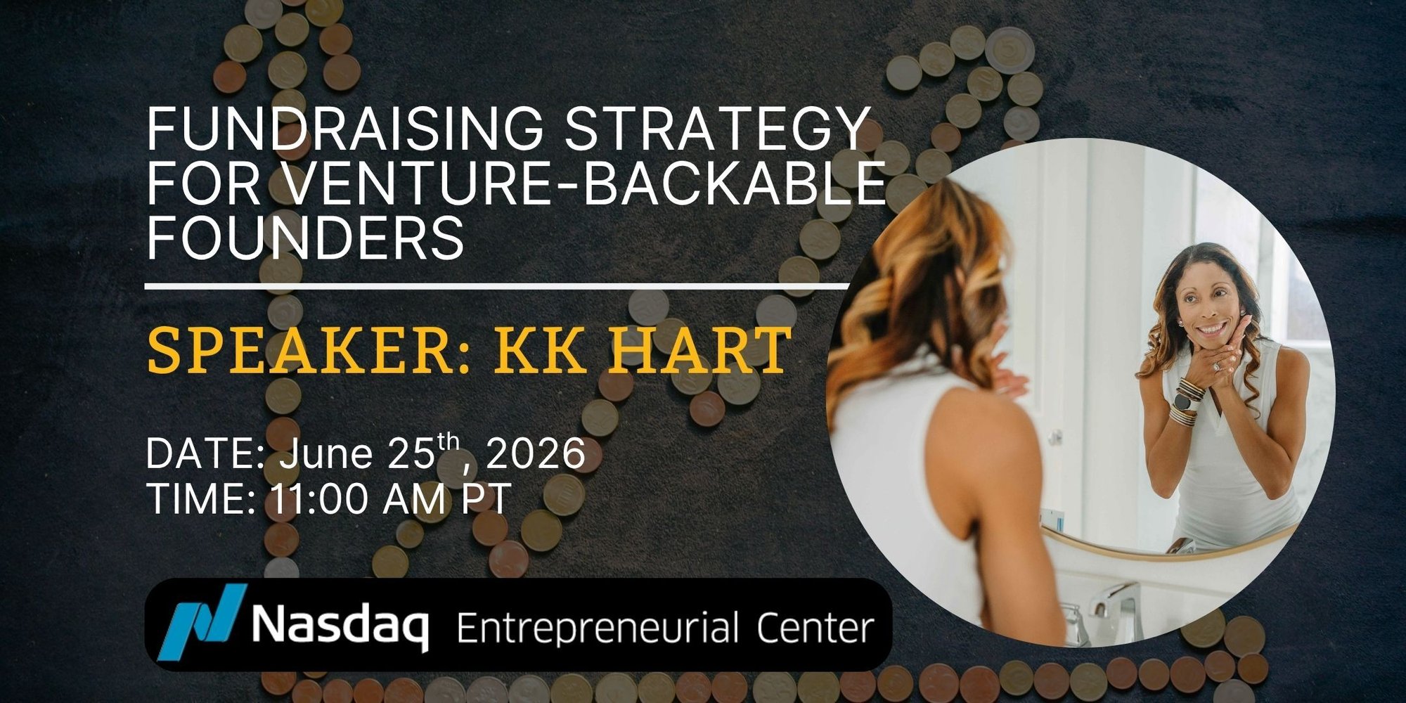 6.25.2026 - Fundraising Strategy for Venture-Backable Founders with KK Hart Banner-1