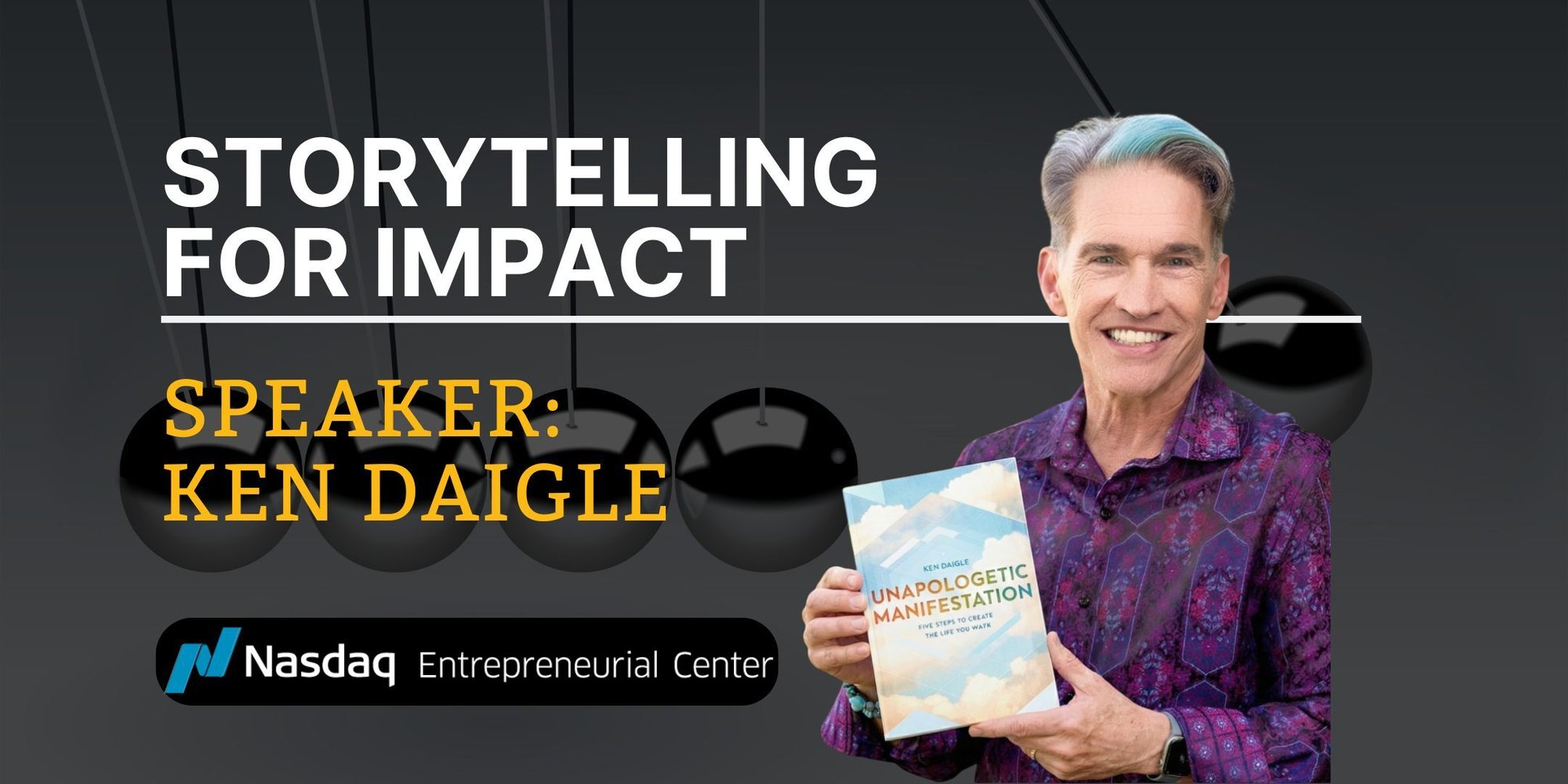 8.19.2026 Storytelling for Impact with Ken Daigle Banner 8.19.2026 Storytelling for Impact with Ken Daigle Banner