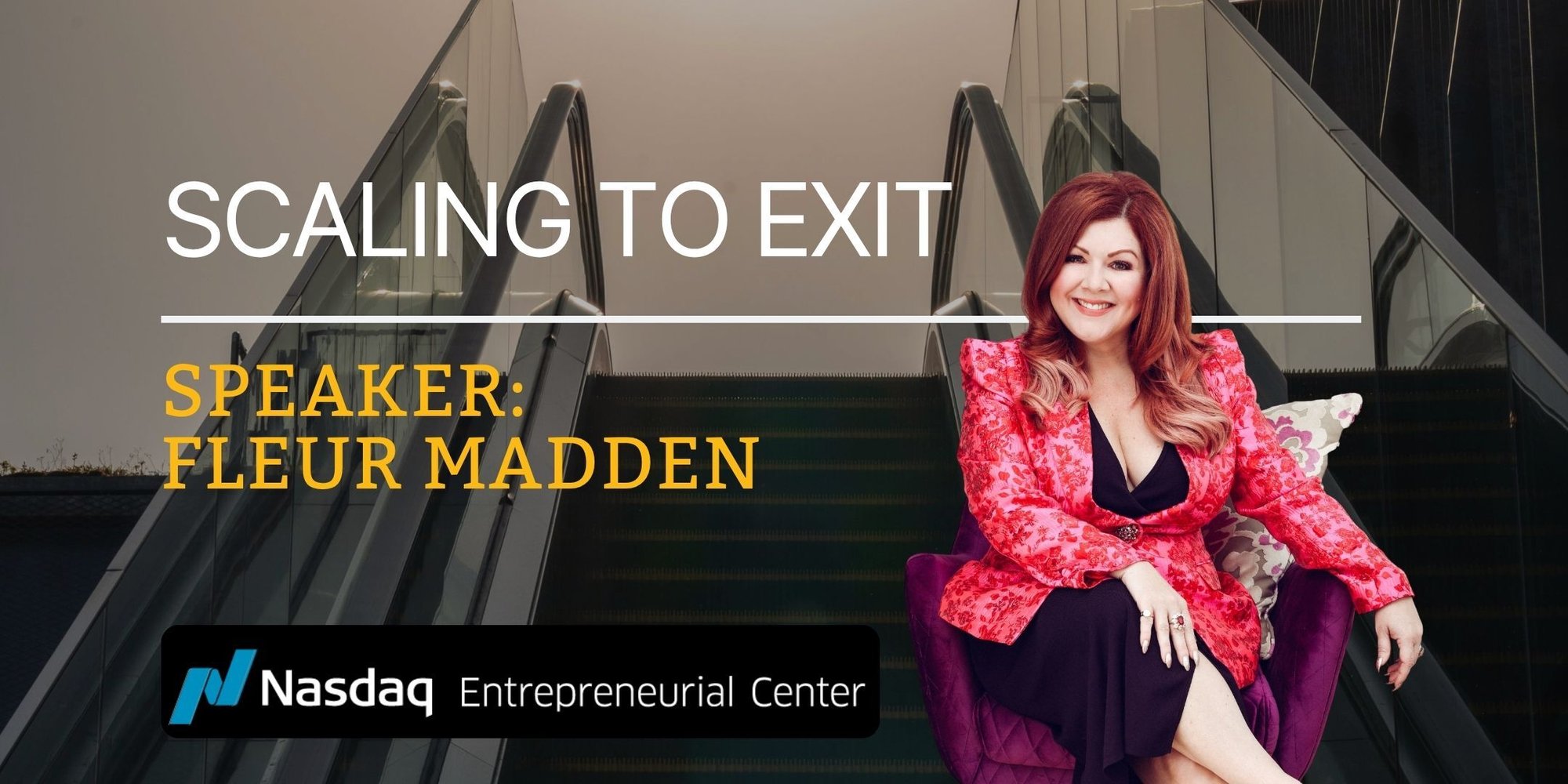 8.5.2026 - Scaling to Exit with Fleur Madden Banner