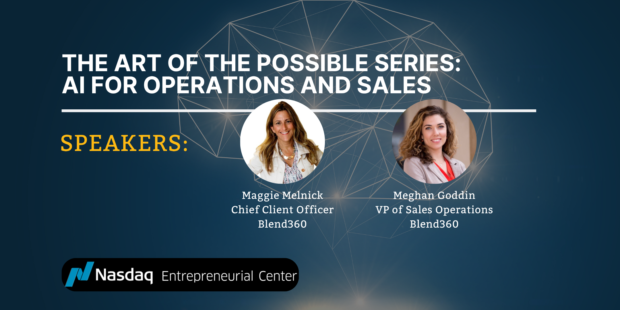 The Art of the Possible Series: AI for Operations and Sales